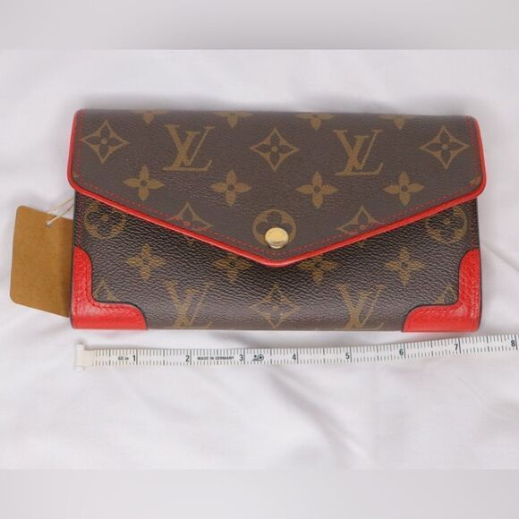 Louis Vuitton Monogram Portefeuille Sarah Retiro Long Wallet - Picture 12 of 12